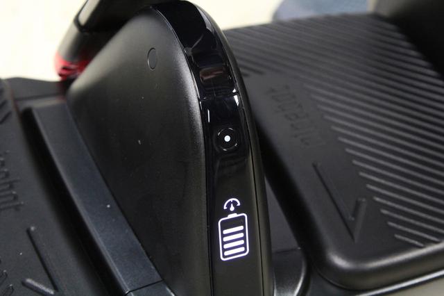 mini pro segway scooter power button and battery status display